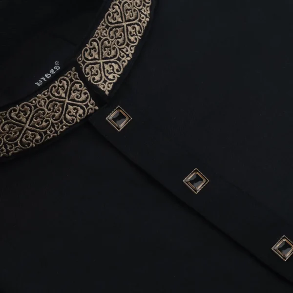 Imperial Ebony Black Panjabi