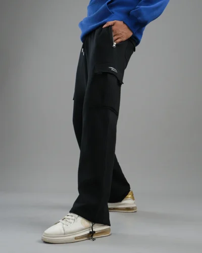 Vibes Signature Black Cargo Pant