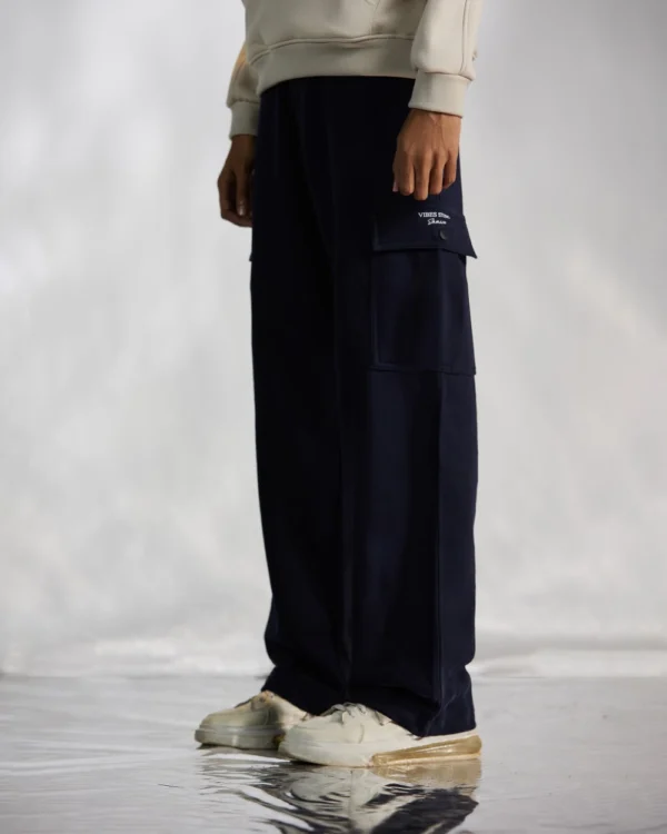 Vibes Signature Navy Sweatpant