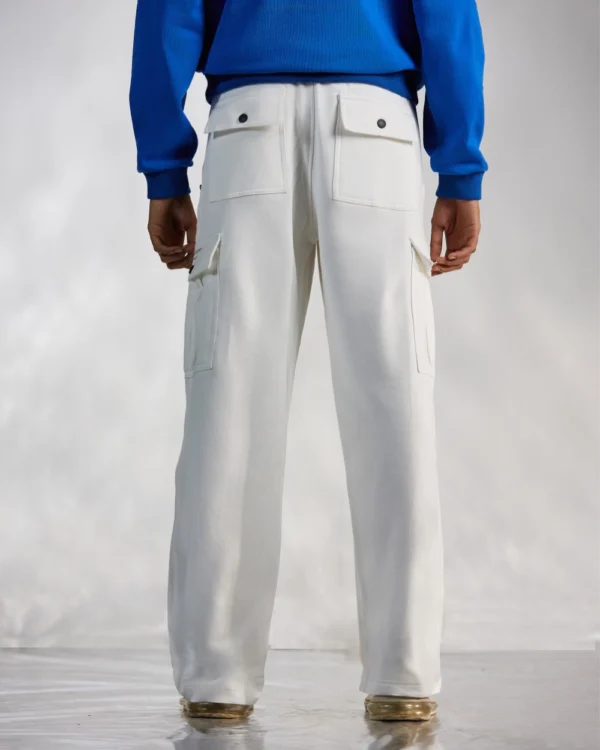 Vibes Signature White Sweatpant