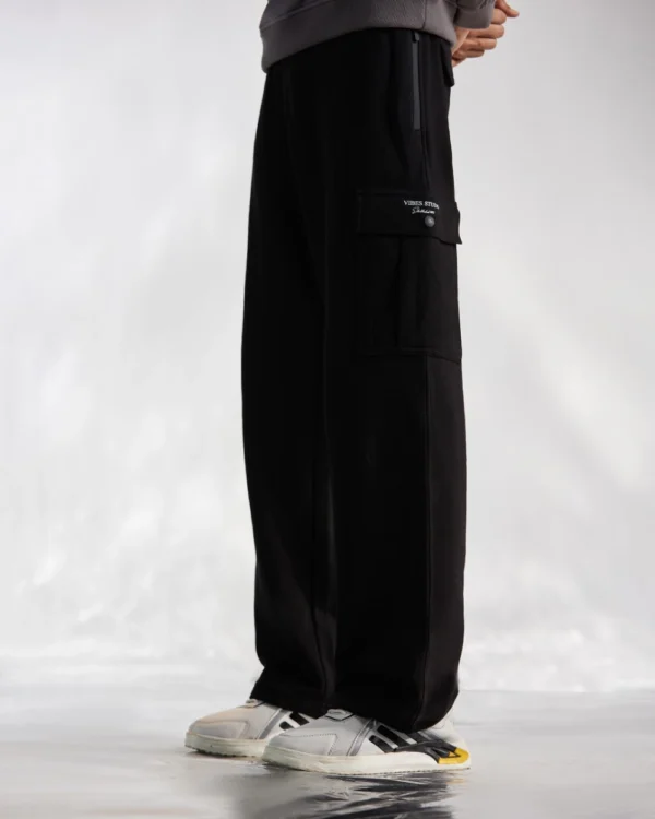 Vibes Signature Black Sweatpant