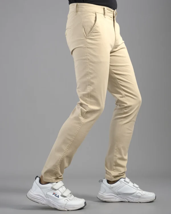 Cream Chino Pant