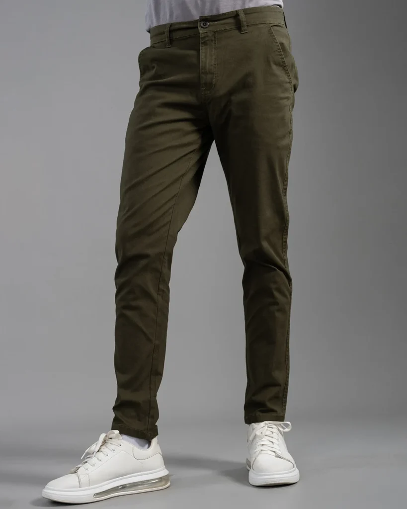 Olive Chino Pant