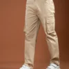 Cream Cargo Pant