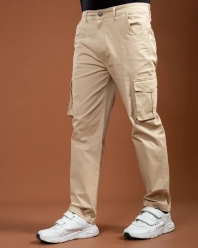 Cream Cargo Pant