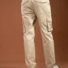 Cream Cargo Pant