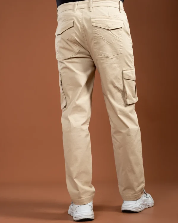 Cream Cargo Pant