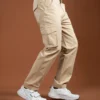 Cream Cargo Pant