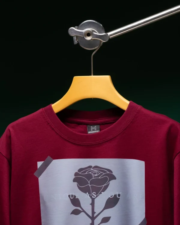 Regular Fit Rose Maroon