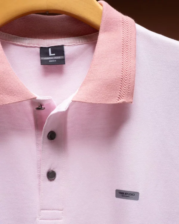 Classic Baby Pink Polo