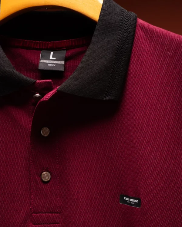 Classic Maroon Polo