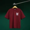 Reality Maroon Drop Shoulder