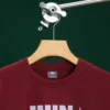 Win From Within Maroon Drop Shoulder