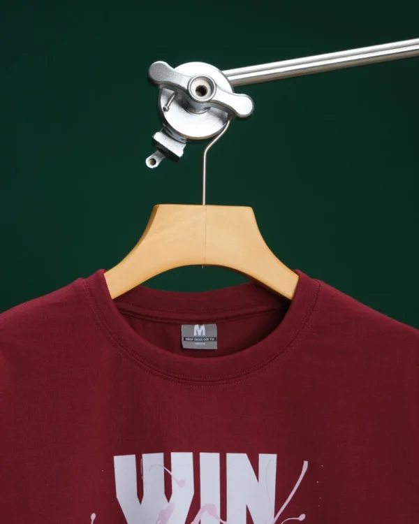 Win From Within Maroon Drop Shoulder