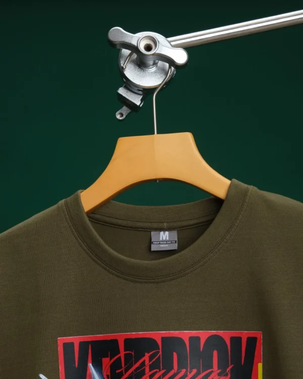 Kendrick Lamar Olive Drop Shoulder