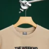 Art of living (The weeknd) Beige Drop Shoulder