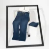 Navy Blue Bootcut Jeans