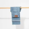 Light Blue Bootcut Cargo Jeans