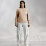 Vibes Beige Sweatshirt