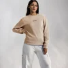 Vibes Beige Sweatshirt