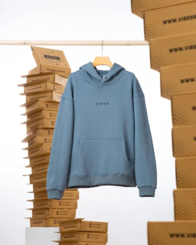 Vibes Signature Mint Hoodie