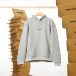 Vibes Signature Grey Hoodie