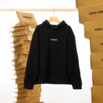 Vibes Signature Black Hoodie