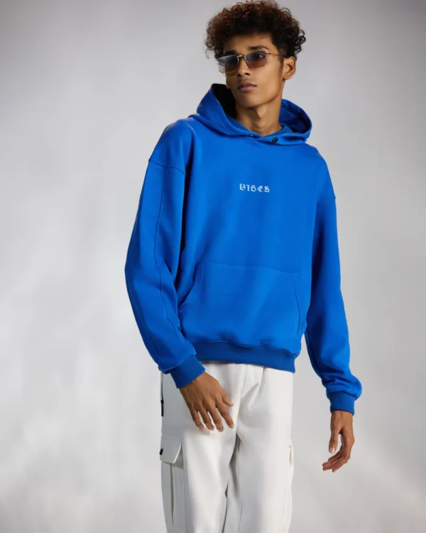 Vibes Signature Royal Blue Hoodie