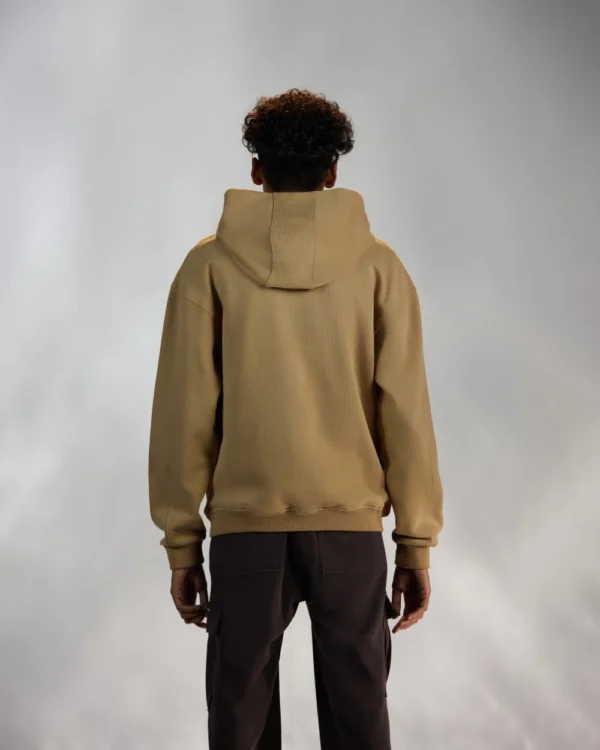 Vibes Signature Dark Beige Hoodie