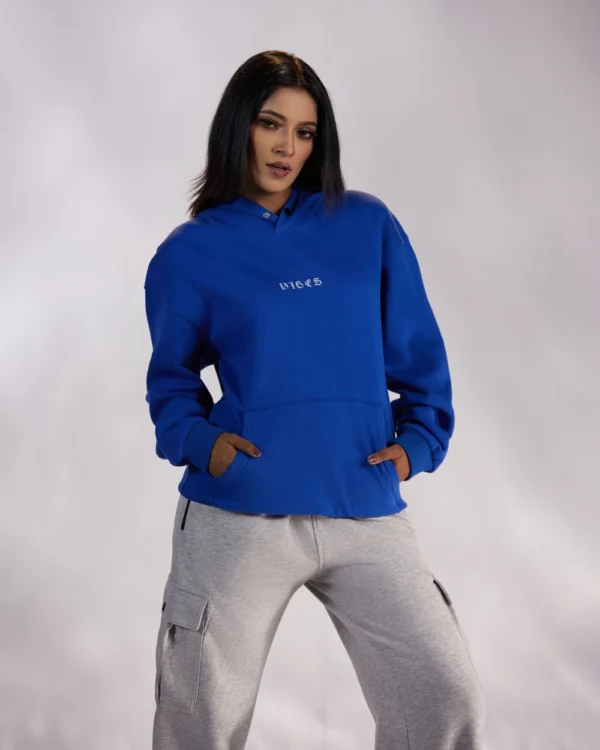 Vibes Signature Royal Blue Hoodie