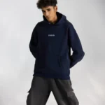 Vibes Signature Navy Hoodie