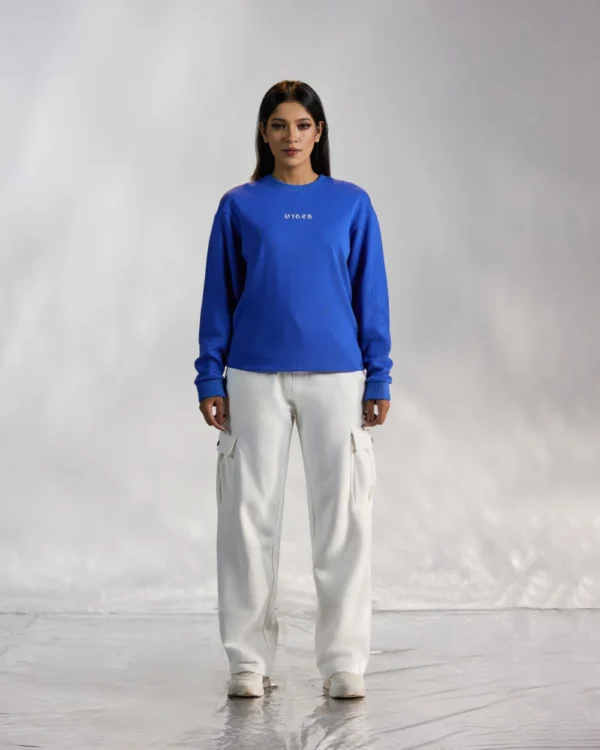 Vibes Royal Blue Sweatshirt