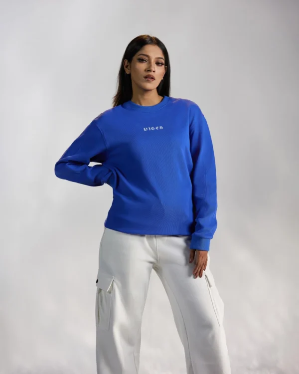 Vibes Royal Blue Sweatshirt