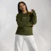 Vibes Olive Sweatshirt