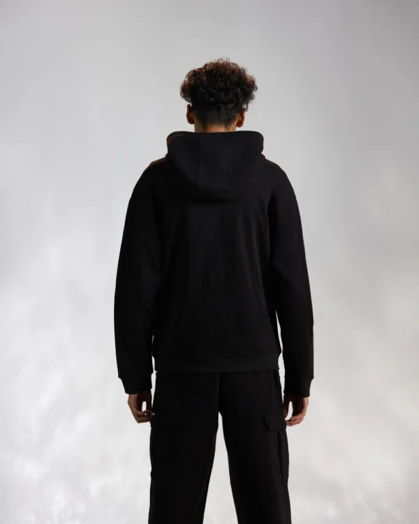 Vibes Signature Black Hoodie