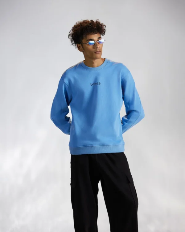 Vibes Sky Blue Sweatshirt