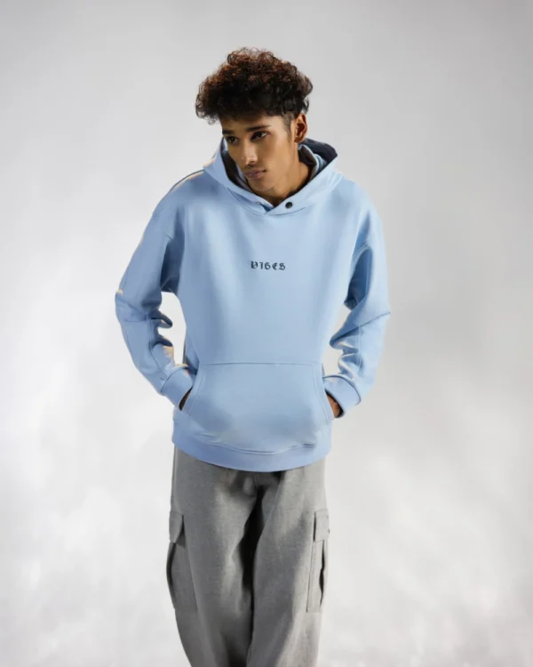 Vibes Signature Sky Blue Hoodie