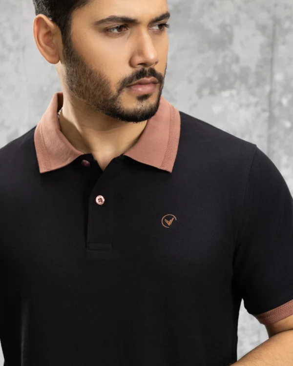 Classic Black Polo
