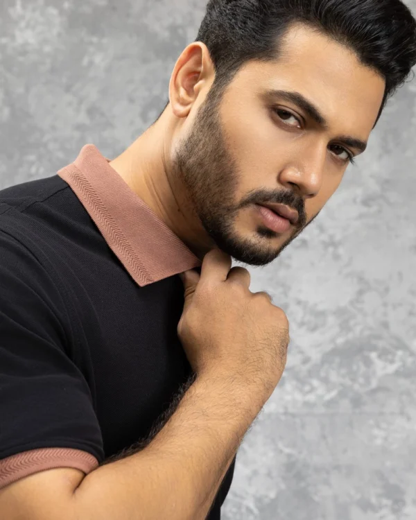 Classic Black Polo