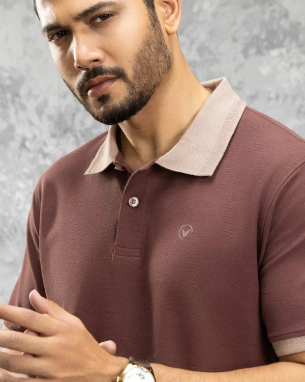 Classic Brown Stone Polo