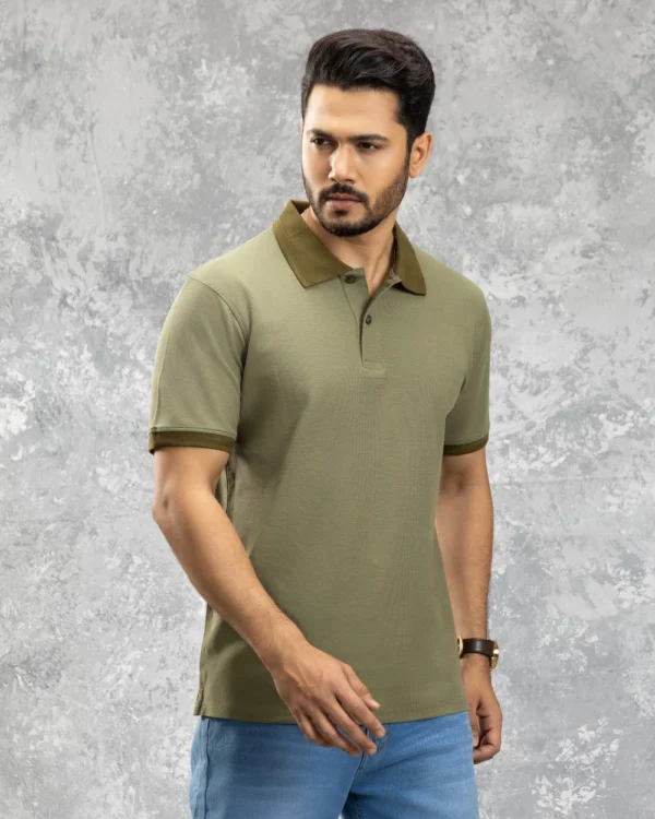 Classic Olive Polo