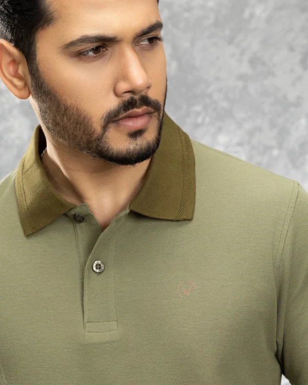 Classic Olive Polo