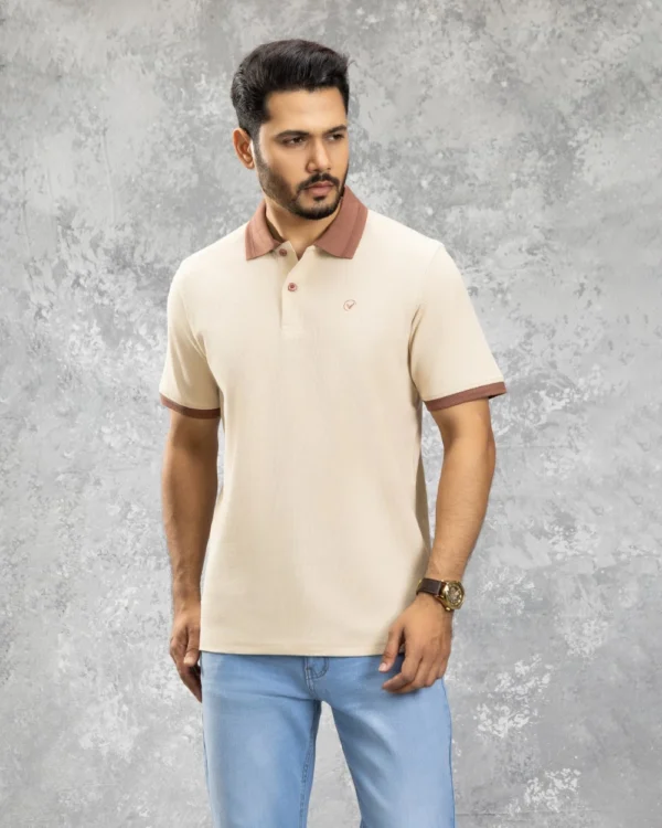 Classic Beige Polo