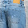 Baggy Cargo Jeans Light Blue