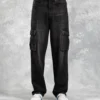Baggy Cargo Jeans Black
