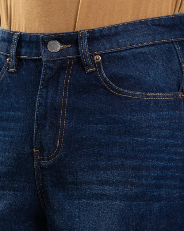 Baggy Cargo Jeans Dark Blue
