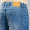 Baggy Cargo Jeans Mid Blue