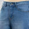 Baggy Cargo Jeans Mid Blue