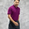 Signature Dark Purple Polo