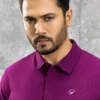Signature Dark Purple Polo